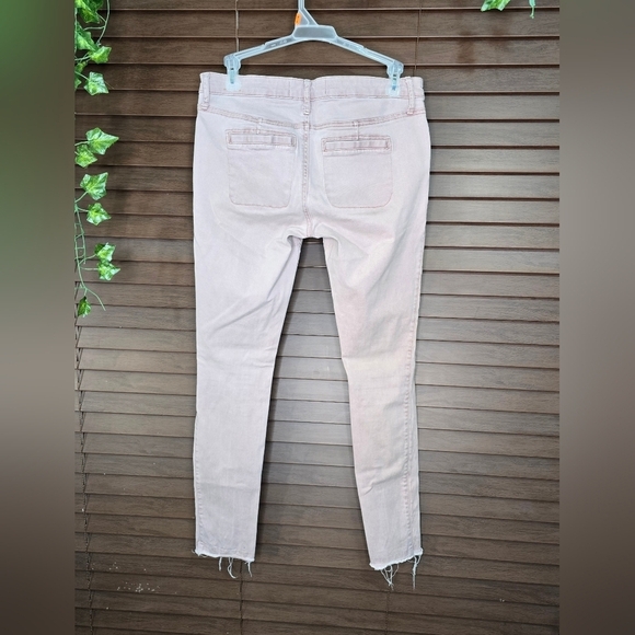 Hollister Super Skinny Midrise Destroyed Raw Hem Women's Jeans Size 5/27 - Picture 2 of 16